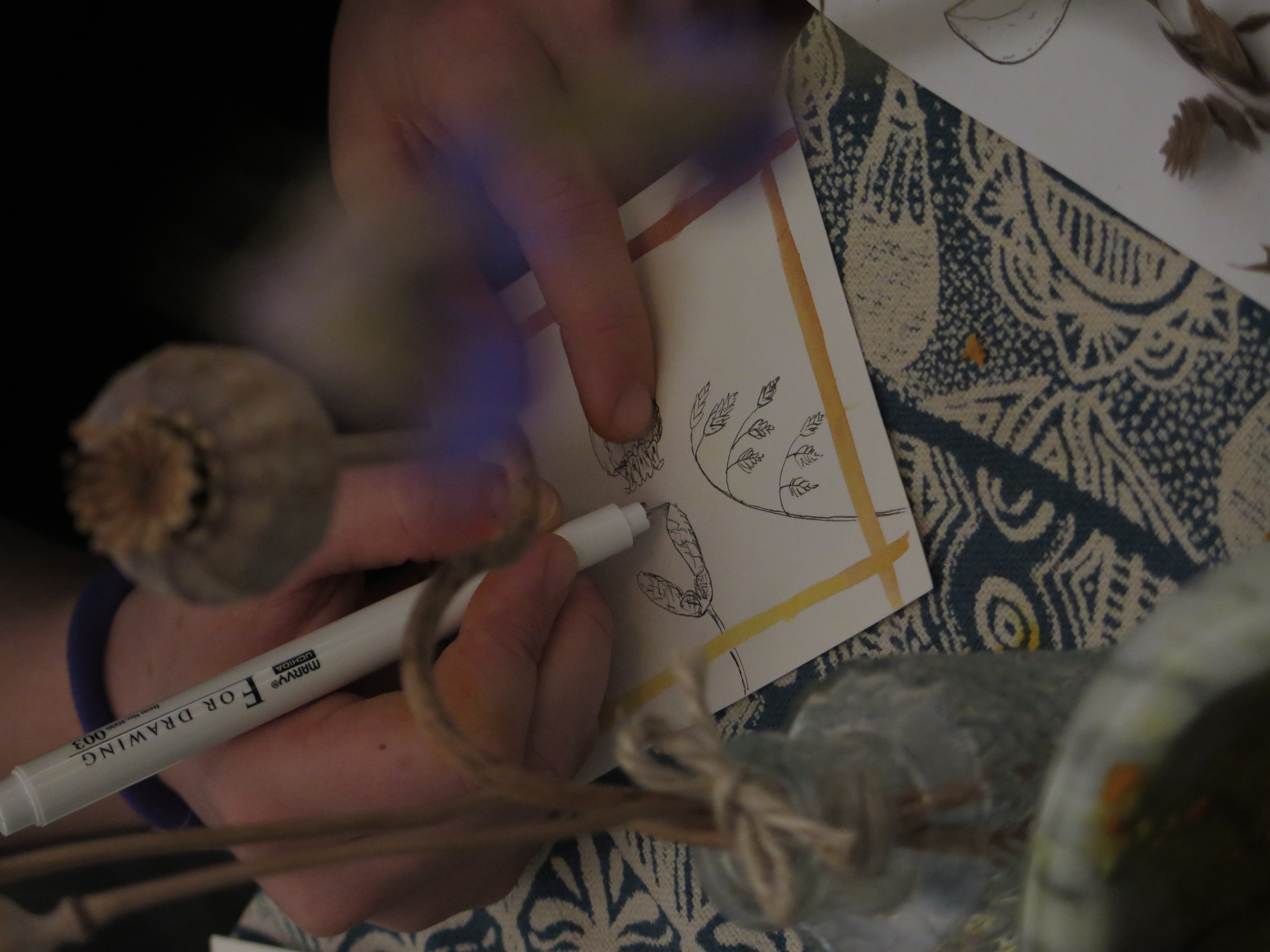 Eindruck aus dem Workshop im Café Spiral 1